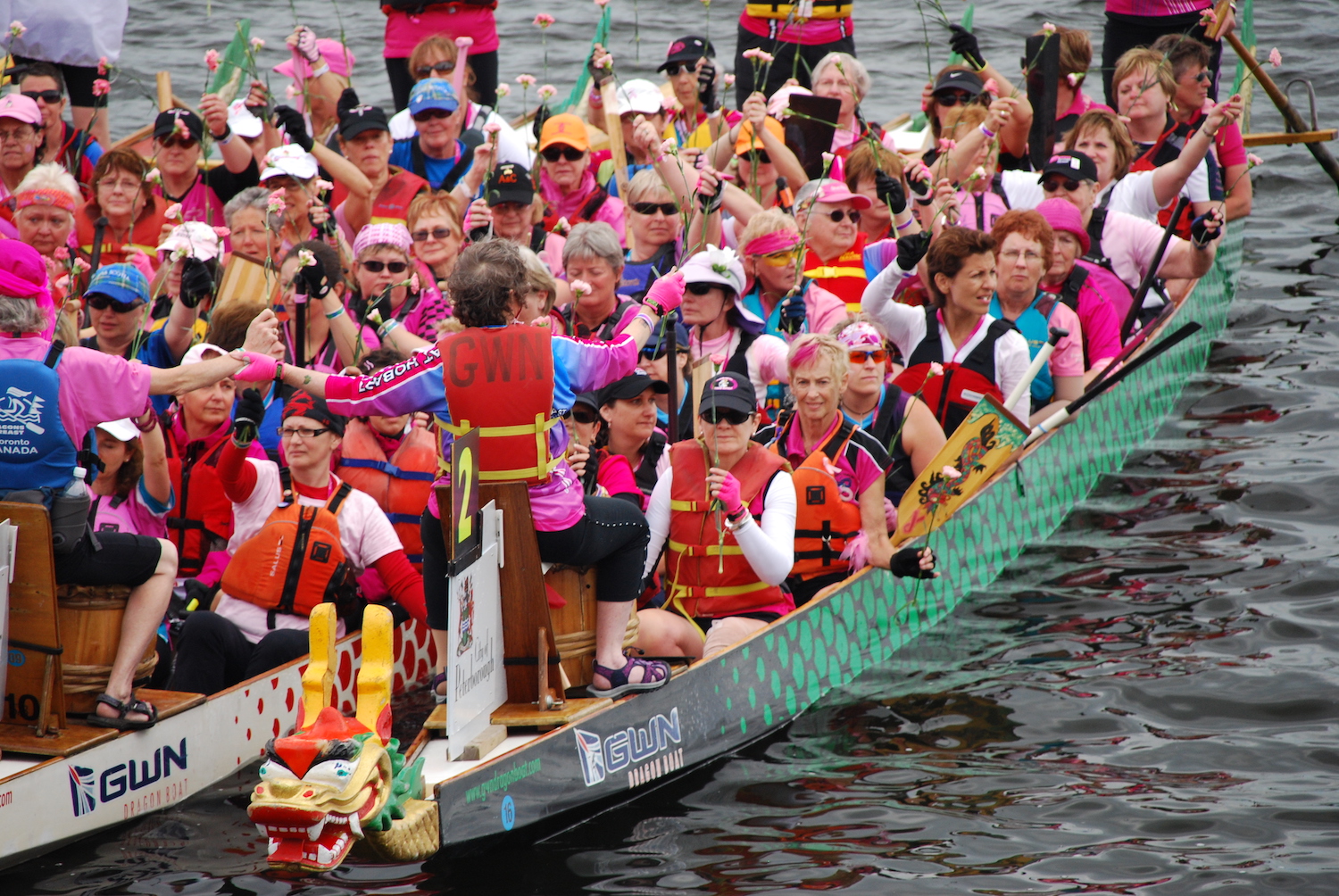 flower_on_the_water_ceremony_breast_cancer_survivor_international_dragon_boat_regatta.